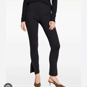 Anine Bing NWT Kylie ponte pull on pants Sz L